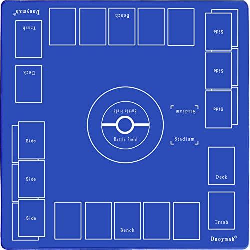 Dnoymab フルサイズ プレイマット に適用する ポケモンカード ゲーム 厚さ3mm ラバー プ...