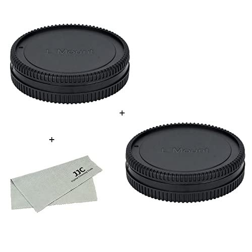 2組入 JJC Panasonic Sigma Leica L マウント リアレンズキャップ + ボ...