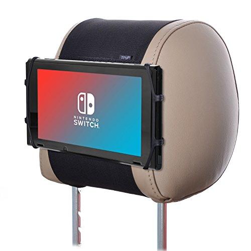 TFY 車用ヘッドレストゲーム機ホルダー シリカゲルホルダー マウント? Nintendo Swit...