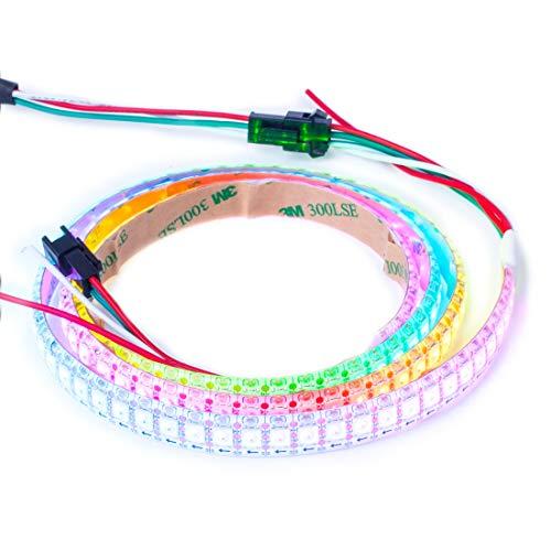 BTF-LIGHTING WS2812B LEDテープライト 5050 SMD RGBIC 合金ワイ...