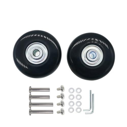 [YongXuan] 静音シリーズキャスター 車輪用タイヤキット スーツケース ショッピングカート ...