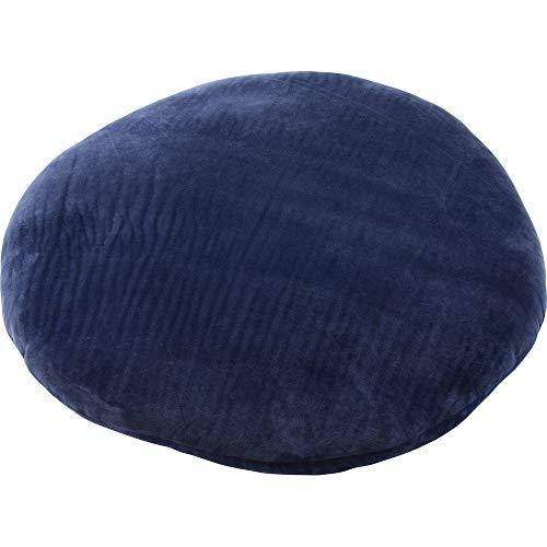 アイリスプラザ クッション 丸形 大判サイズ 弾力性 もちもち ふわふわ なめらかなベロア調 80×...