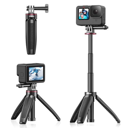 Ulanzi 自撮り棒 GoPro用 セルカ棒 3段伸縮 3way自撮り棒 伸縮一脚 三脚 ゴープロ...