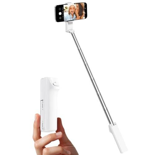 viozon 自撮り棒 iphone コンパクト 軽量 伸縮式 スマホスタンド 4〜7インチのiPh...