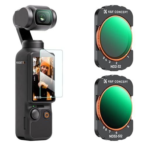 K&amp;F CONCEPT OSMO Pocket 3 NDフィルター(ND2-ND32+ND32-ND...