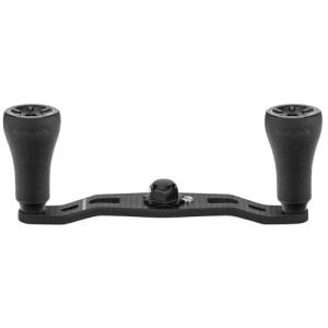 ベイトリール ダブルハンドル 105mm カーボン シマノ 7×4mm穴対応