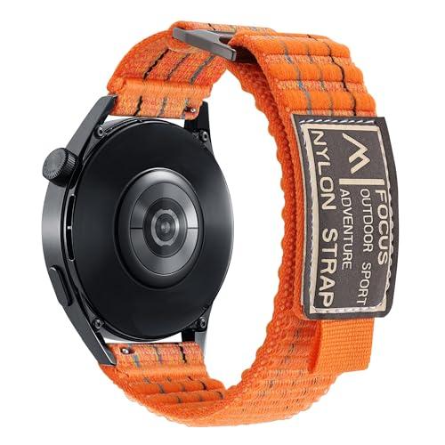 [SQHYWJ] 時計バンド 20mm 22mm ナイロンレザーウォッチストラップ20ミリ 22ミリ...