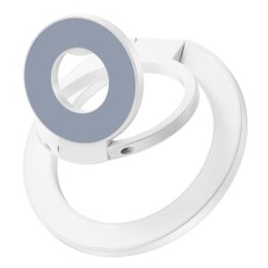 スマホリング 両面マグネット Magsafe リング スマホスタンド マグネット MagSafe対応 マグセーフシール1枚付き 強力粘着 磁気増