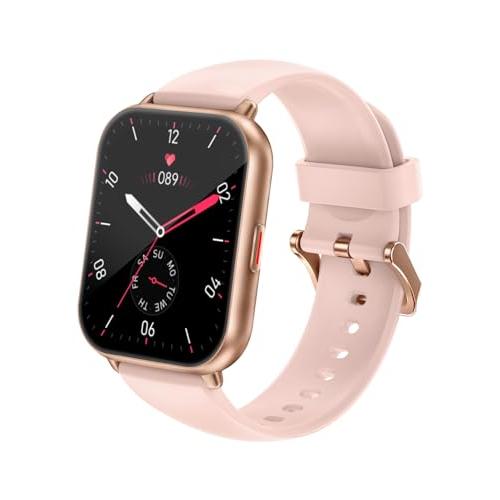 スマートウォッチ iphone対応 アンドロイド対応 予備バンド付き 通話機能付き 1.85インチ大...