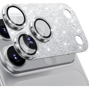 WSKEN カメラフィルム iPhone 17 Pro対応 レンズカバー カメラ保護 アルミ合金製+9H強化ガラス 一体型 キズ防止 耐衝撃 超