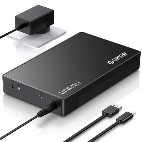 ORICO USB-C 3.5インチ HDDケース USB3.1 ハードディスクケース SATA3....