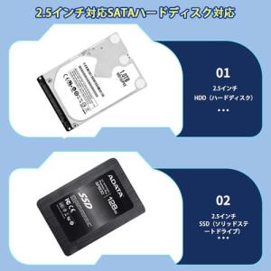 2.5インチ HDD ケース SSD ケース ...の詳細画像2