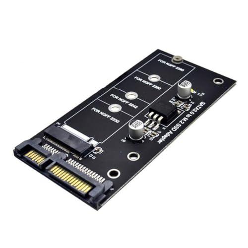 FANGCUU M.2 NGFF SSD SATA 変換アダプタ KEY-B 専用 SATA3.0 ...
