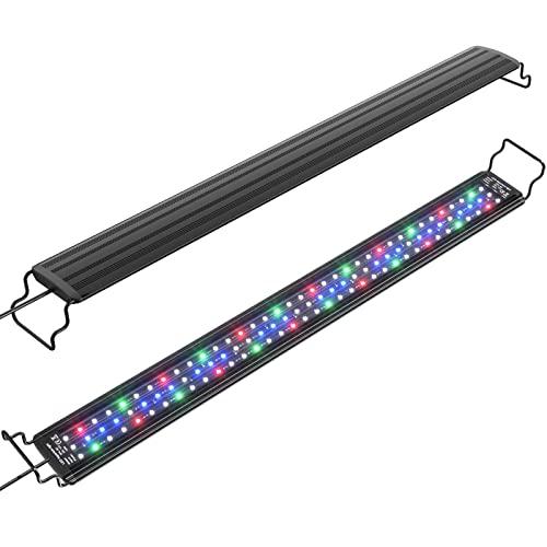 水槽 ライト 水槽用 照明 ledライト アクアリウムライト 防水 タイマ ー 水草 育成 熱帯魚 ...