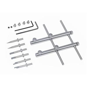 TSUCIA カニ目レンチ スパナ レンズオープナー カメラレンズレペア工具 DSLRカメラに対応 ステンレス製 10-110mm調整可 3ペア