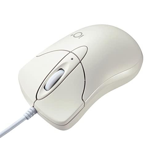 サンワサプライ(Sanwa Supply) マウス 有線 静音3ボタン ブルーLED 小型 イオプラ...