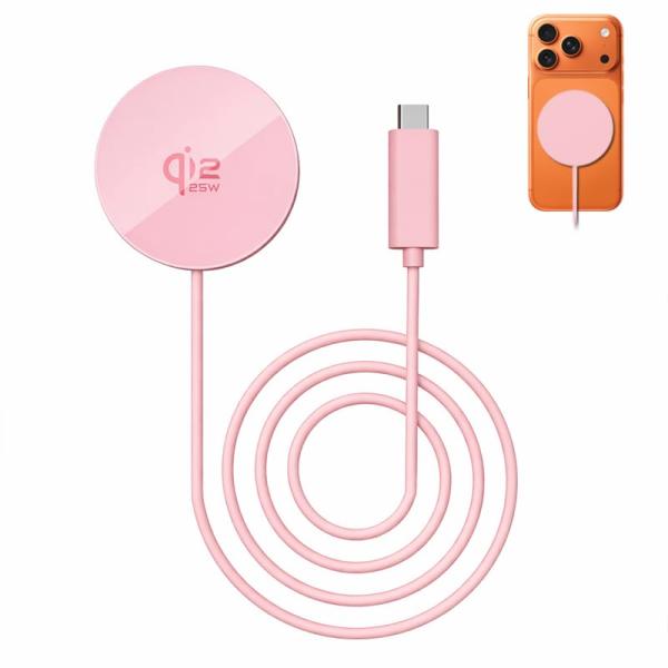 MagSafe 25W Qi2認証 iphone17 シリーズ iPhone 16（iOS 26以降...