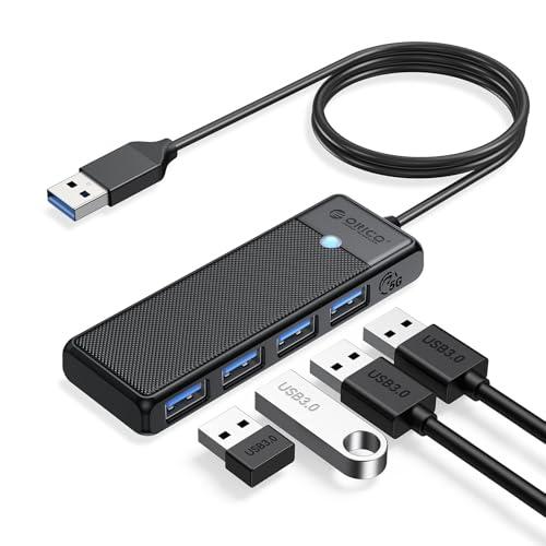ORICO USB3.0 ハブ 4ポート バスパワー コンパクト 軽量 5Gbps高速転送 usb ...