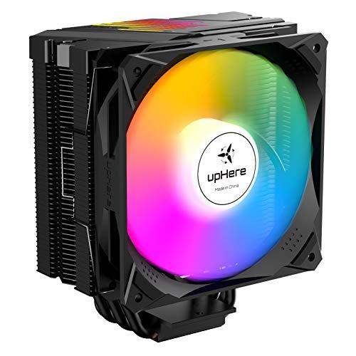 upHere CPUクーラーサイドフロー型 LGA1700対応 高性能 ARGB PWMファン採用 ...