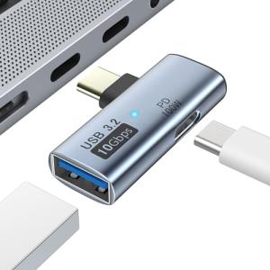 Type-C変換アダプタ USB-A OTG 100W