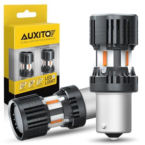 AUXITO S25 LED ウィンカー S25 LED ウィンカーバルブ 150°ピン角 最新型 ...