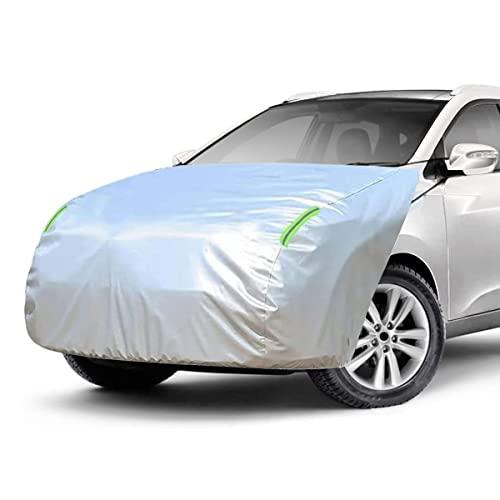 LINFEN ボンネットカバー 防炎フロント保護カバー 車カバー 車載用ヘッドライト 日焼け防止とア...