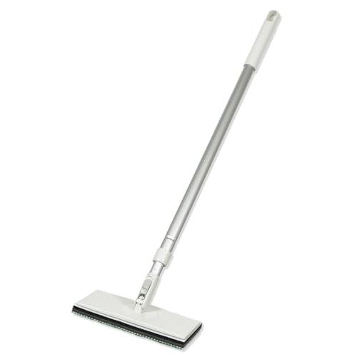 アズマ 玄関タイルブラシスポンジF可動 掃除 水だけできれいに ブラシ繊維と吸着繊維を組み合わせた特...