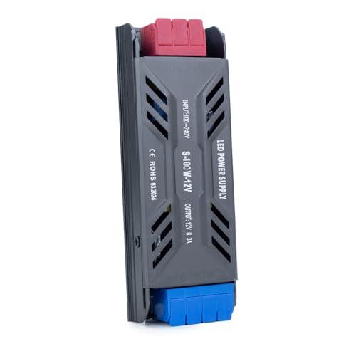 SPAHER スイッチング電源 AC100V-240V→DC12V 小型 超薄 安定化電源 コンバー...