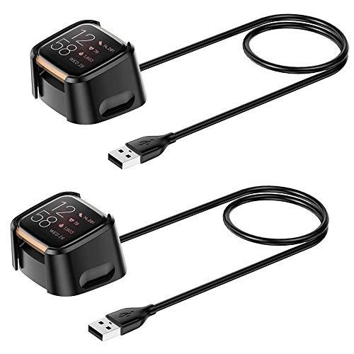 ２枚セットFitbit(フィットビット) Versa 2 充電ケーブル フィットビット Versa ...