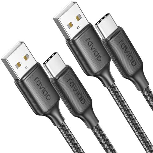 RAVIAD USB Type C ケーブル3m/2本セットタイプc ケーブル 3A 急速充電 Qu...