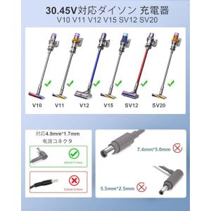 VHBW 対応ダイソン 掃除機 充電器 30....の詳細画像2