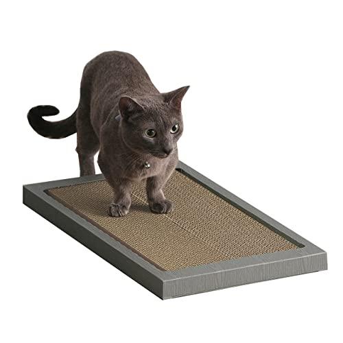 アイリスオーヤマ 猫 爪研ぎ ワイドタイプ ダンボール 両面使用可 P-NTW-290R ブラウン