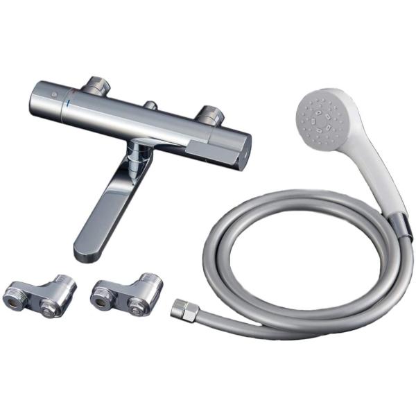 在庫あり！送料無料（一部の地域は除く）TBV03422J 壁付サーモスタット混合水栓（20mm、コン...