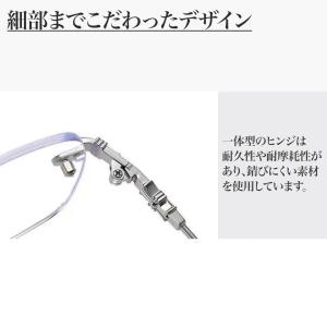リムレス メガネ 伊達メガネ スクエア 韓国 ...の詳細画像5