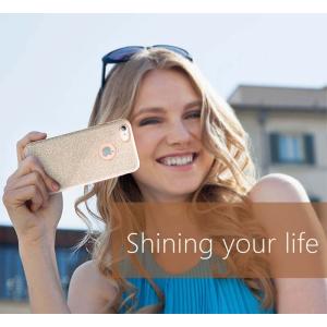 スマホケース iPhone7 plus iPhone8 plus SHINING CASE 携帯カバー キラキラ Mcdodo日本 一年保障 ゴールド シルバー ピンク 送料無料