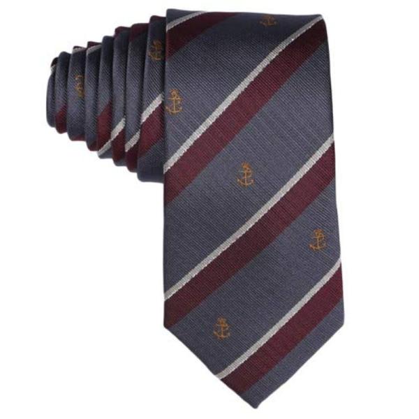 FASELE ネクタイ 男女兼用 メンズ レディース 女子 男子 ストライプ 錨柄 学生 高校生 キ...