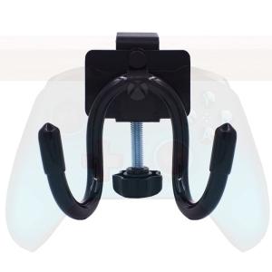 YYST デスクマウント ゲームコントローラーホルダー クランプオン ハンガーホルダー ストレージラック PS3/PS4/PS5/Xbox｜native-place