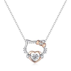 Z.Angie 猫 ネコ ネックレス ハローキテ...の商品画像
