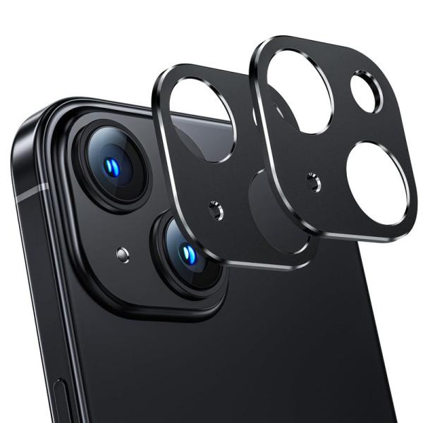 NIMASO カメラレンズカバー iPhone15用 / 15Plus用 カメラフィルム レンズ保護...