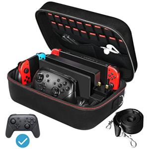 Switch/Switch有機elモデル対応  iVoler Switch ケース スイッチ ケース Switch 収納ケース 防水 防塵 防汚 耐衝撃 全面保護 大容量 な収納力 持ち運び便利 ポー