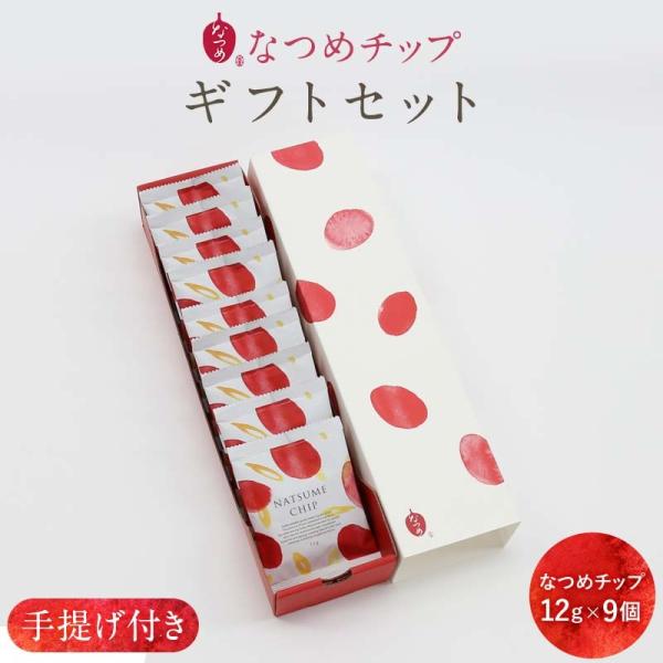 なつめいろ/なつめチップギフトセット 手提げ袋付　なつめチップ ノンフライ ナツメ 乾燥なつめ 出産...