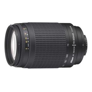 Nikon AF Zoom Nikkor 70-300mm F4-5.6G ブラック (VR無し)(中古品)｜natsumestore