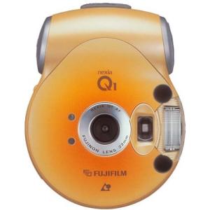 FUJIFILM ネクシア Q1 コンパクトカメラ シャイニーオレンジ(中古品)｜natsumestore
