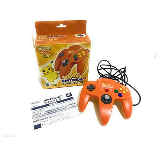 ピカチュウN64コントローラ オレンジ N64(中古品)