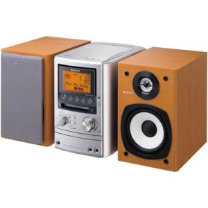 SONY MD搭載オールインワンコンポ CMT-M35WM B ブラック(中古品
