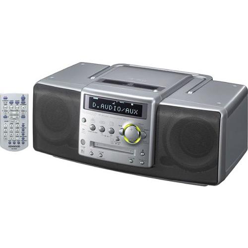 KENWOOD MDX-L1-H CD・MD・ラジオパーソナルステレオシステム グレー(中古品)