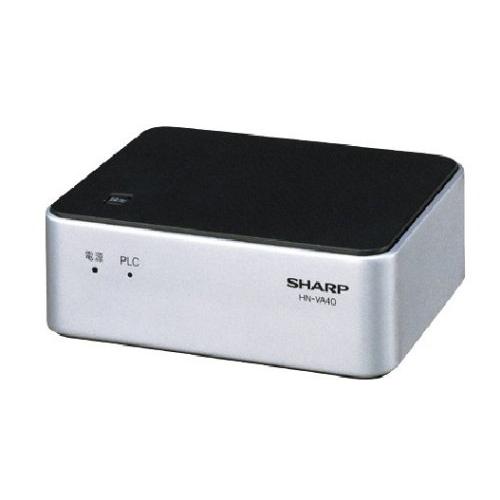 SHARP PLC（高速電力線通信）アダプター 増設用 LAN4ポートタイプ HN-VA40(中古品...