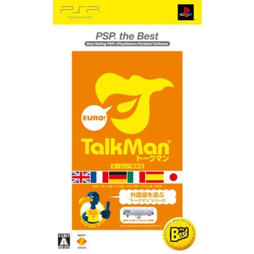 TALKMAN EURO ~トークマン欧州言語版~(マイク同梱版) PSP the Best(中古品...