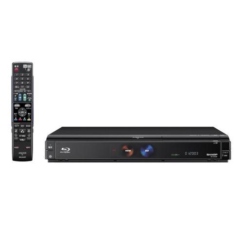 シャープ 250GB 2チューナー ブルーレイレコーダー AQUOS BD-HDW22(中古品)