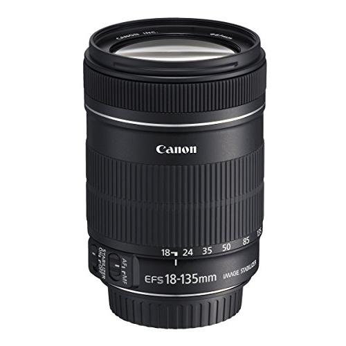 Canon 標準ズームレンズ EF-S18-135mm F3.5-5.6 IS APS-C対応(中古...